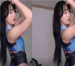 Korean female anchor hot dance show 20